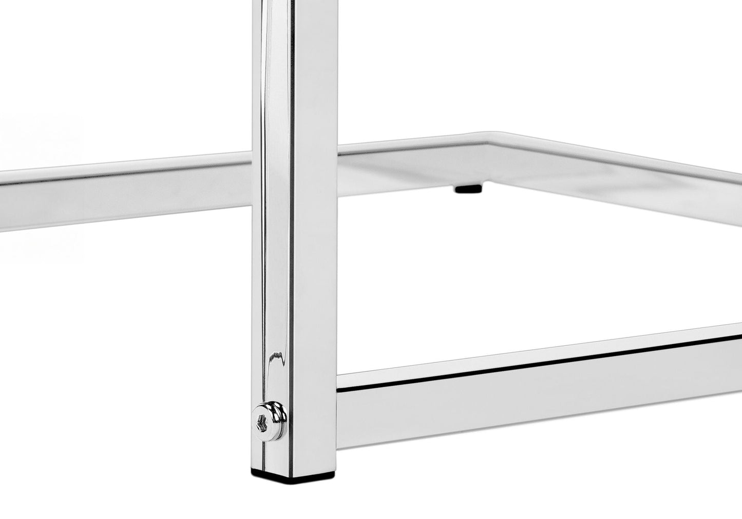 Accent Table, C-Shaped, Contemporary & Modern