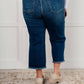 Judy Blue - High Rise Button Fly Wide Leg Crop Jean