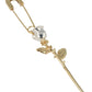 Ambush - Women's Rose Charm Single Earring