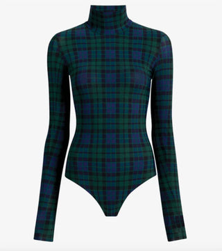 Commando - Women Plaid Bodysuit