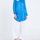 Zaalima Fashion - Long Sleeve Solid Color Regular Tunic