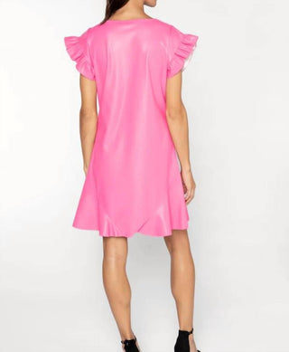 S'Edge - Faux Leather Dress