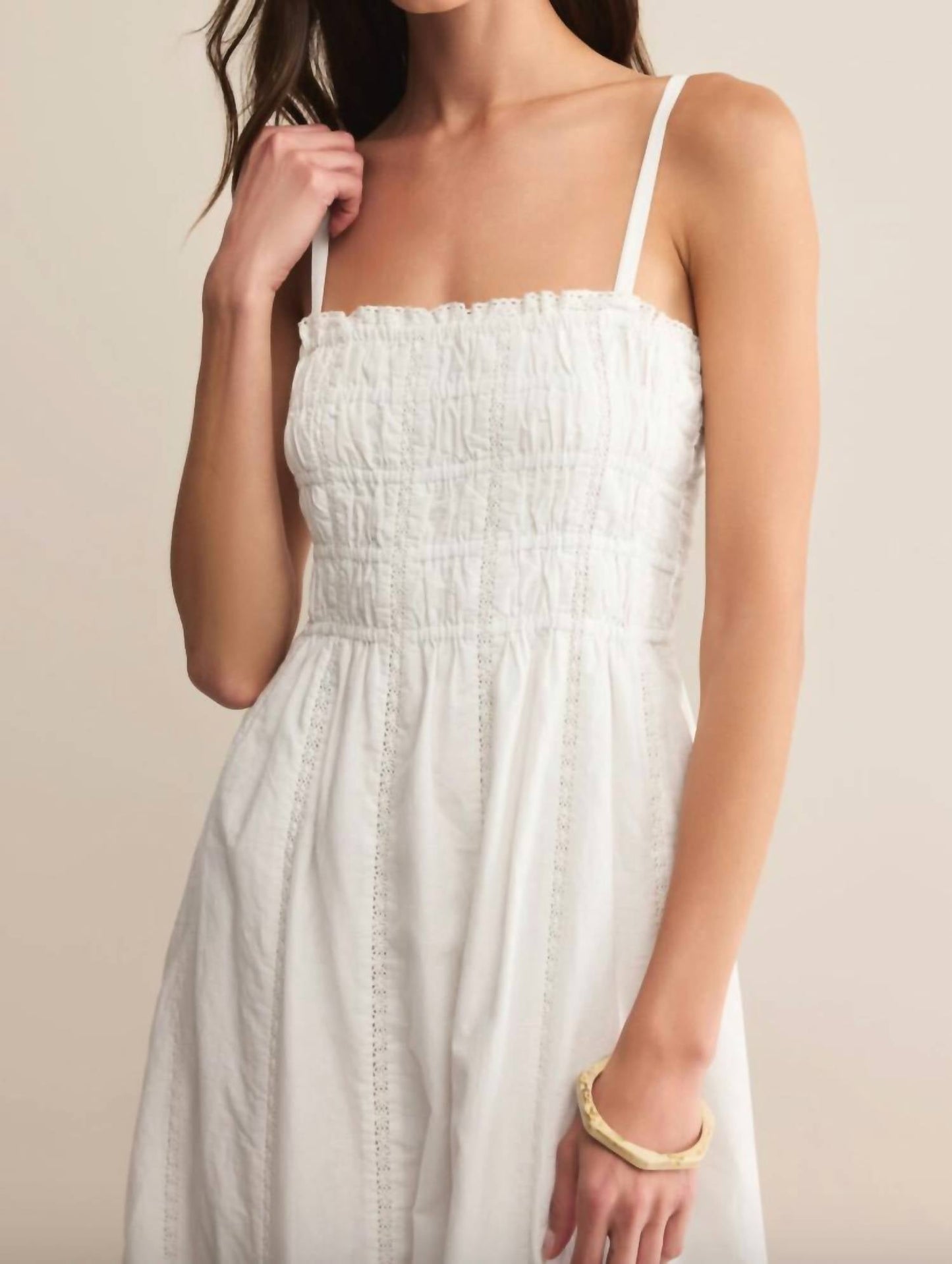 Z Supply - Dani Embroidered Midi Dress
