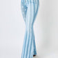 Judy Blue - High Waist Stars & Stripes Bleach Discharge Flare Jeans