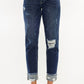 Kancan - High Rise Boyfriend Jean