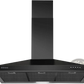 36 Inch Black Stainless Steel Wall Mount Range Hood