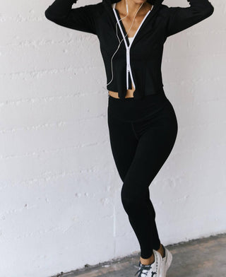 Free People - Playing for Keeps Zip Up Top