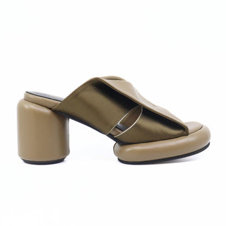 All Black - Women Mod Collar Mule