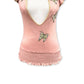 Paparazzi - Chained V-neck Top With Embroidery & Beaded Works