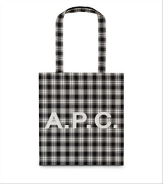 A.p.c. Women's Lou Cotton Tote Bag Black One Size