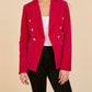 Dolce Cabo - Double Breasted Velvet Blazer