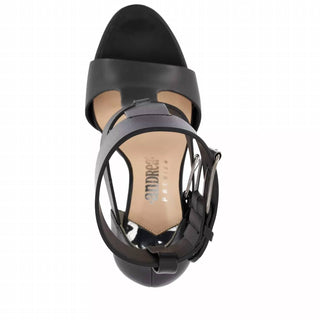 Andrea - Women's Premium Double Buckle Strap High Heeled Sandal