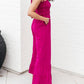 White Birch - Almost Available Flared Jumpsuit