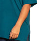 On The Plus Side - Plus Size Jersey V-neck Short Sleeve Tee