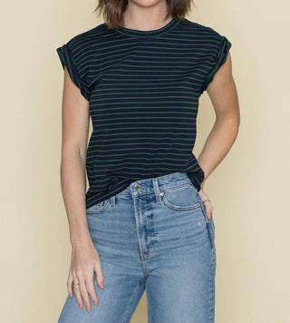 Pistola - Olivia Rolled Cap Sleeve Top