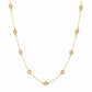 Diana M Jewels - Women's Diamonds By The Yard Necklace
