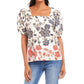 Karen Kane - Puff Sleeve Square Neck Top