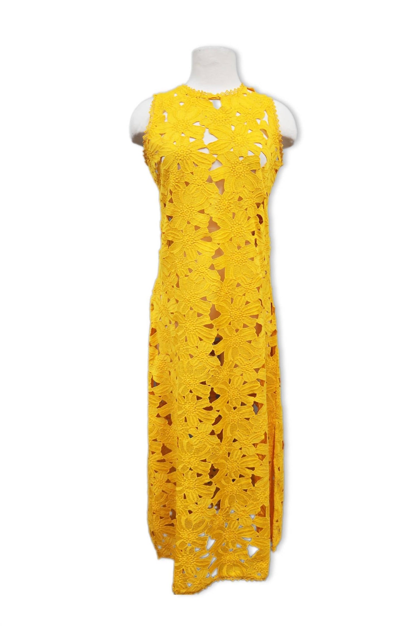 Paparazzi - Women's Lace Sleeveless Maxi Dress