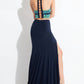Rachel Allan - Beaded Jersey Two-piece Evening Gown