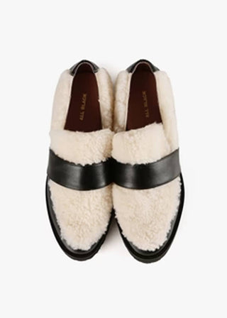 All Black - Women's Sherpa Loafer
