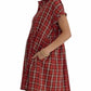 Entro - Plaid Button Down Mini Dress
