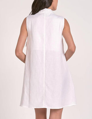 Elan - Collared Linen Dress