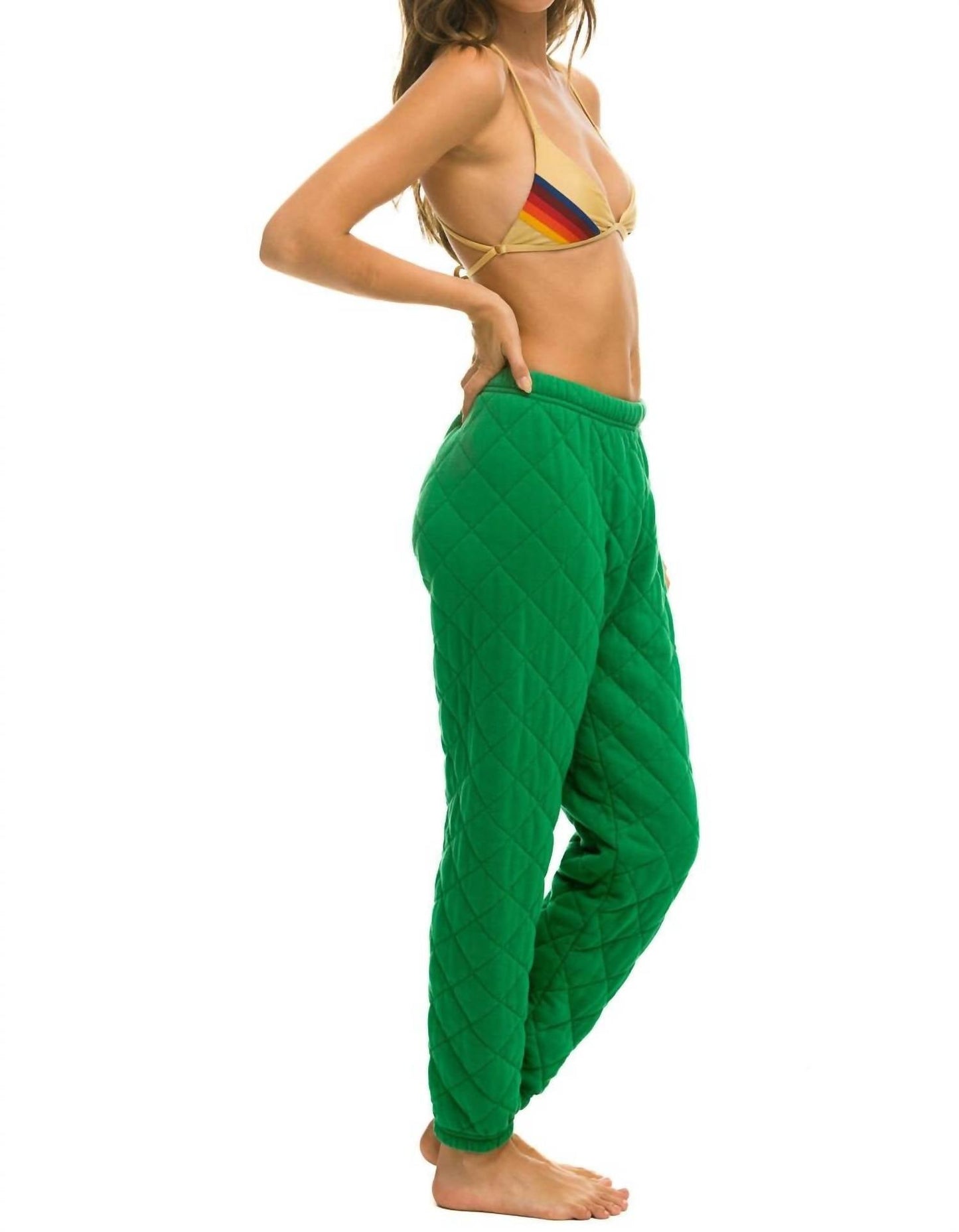 Aviator Nation - Quilted Womens Sweatpant