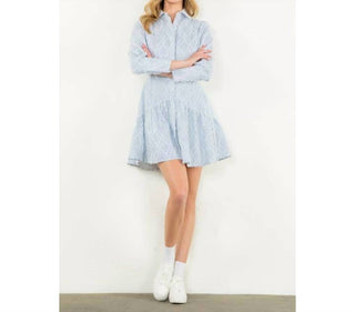 Thml - Striped fringe detail dress