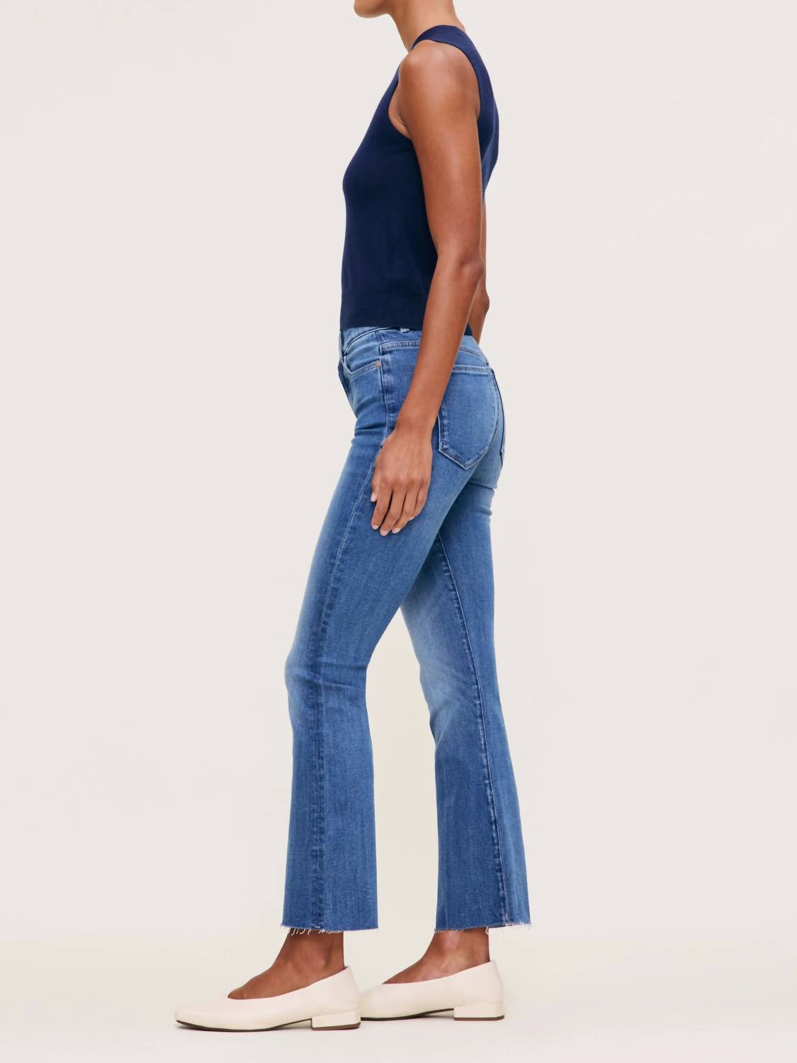 Dl1961 - Women'S - Bridget Instasculpt Raw Hem Ankle Bootcut Jeans