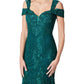 Ivonne D - Sweetheart Trumpet Evening Dress