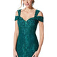 Ivonne D - Sweetheart Trumpet Evening Dress