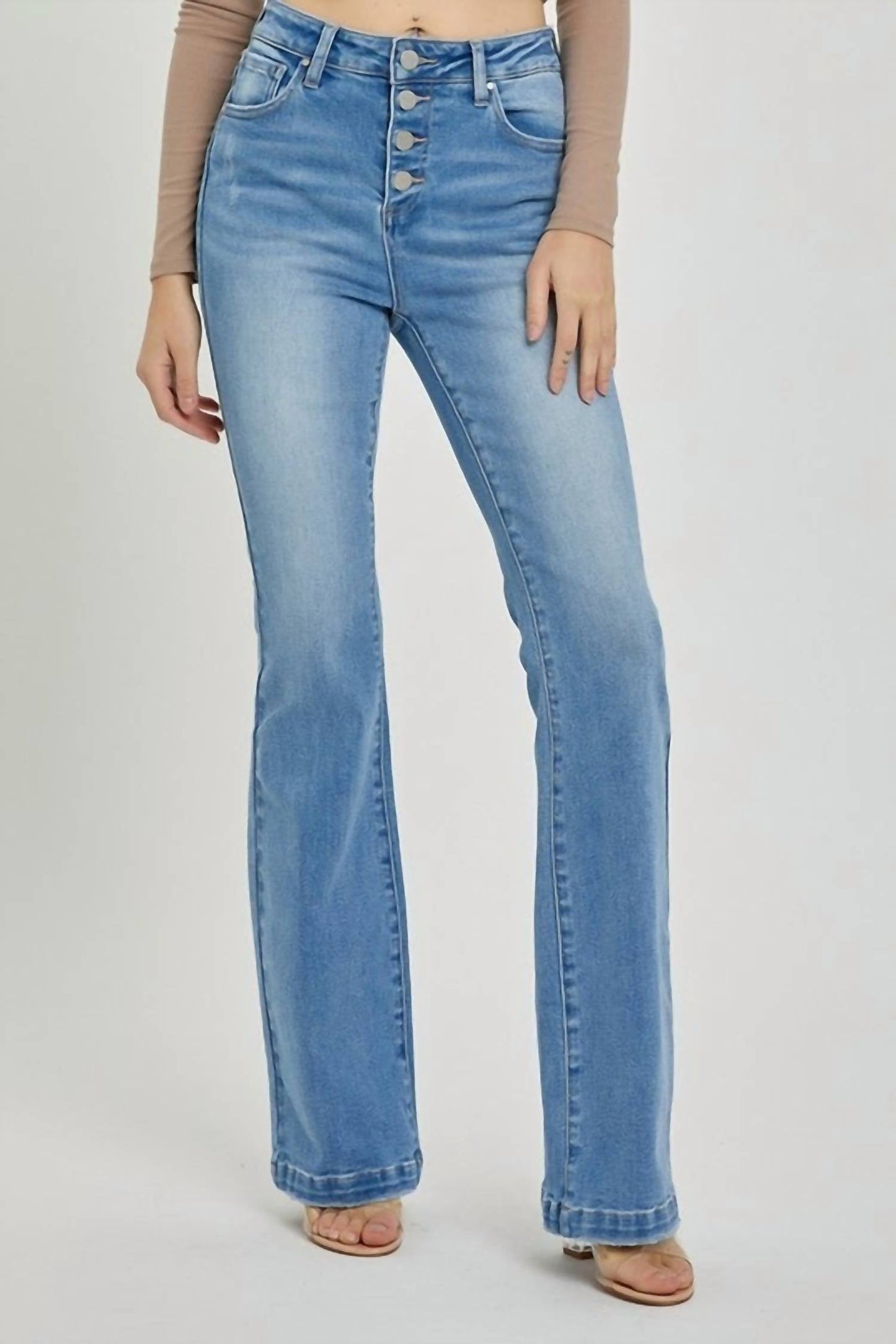 Risen - Fresh Start High Rise Boot Cut Jeans