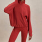 Varley - Sian Cropped Half-zip Sweatshirt