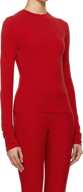 Skims - Cotton Jersey Long Sleeve T-shirt