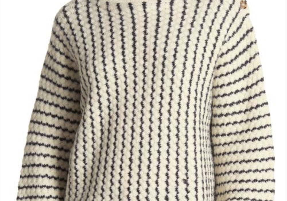 Frnch Women's Black Mock Neck Sweater Size Medium