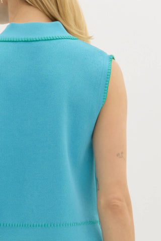 Entro - Sleeveless Pullover Top