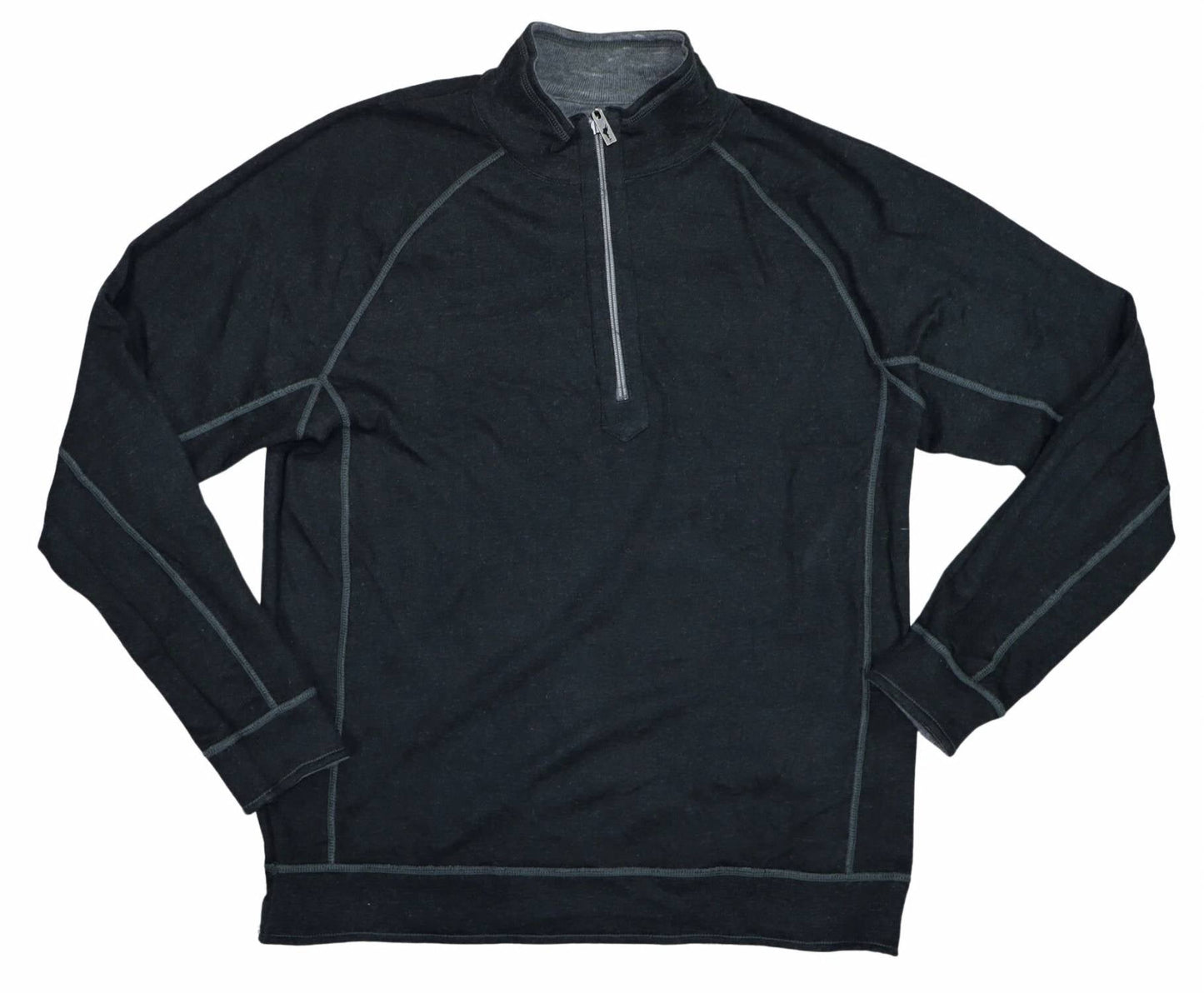 Tommy Bahama - Men's Reversible 1/4 Zip Long Sleeve Pullover
