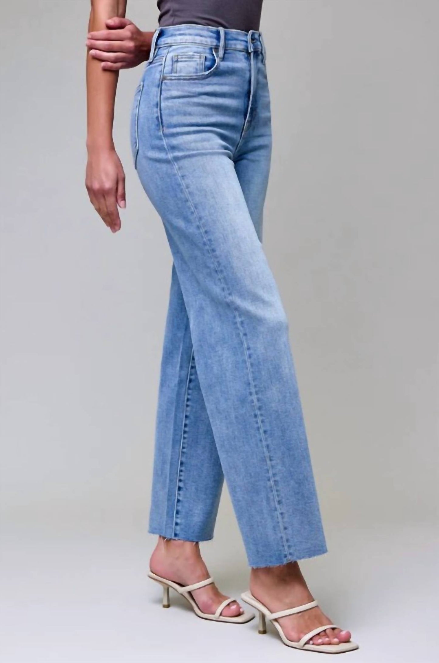 Hidden - Logan Clean Stretch Dad Jean