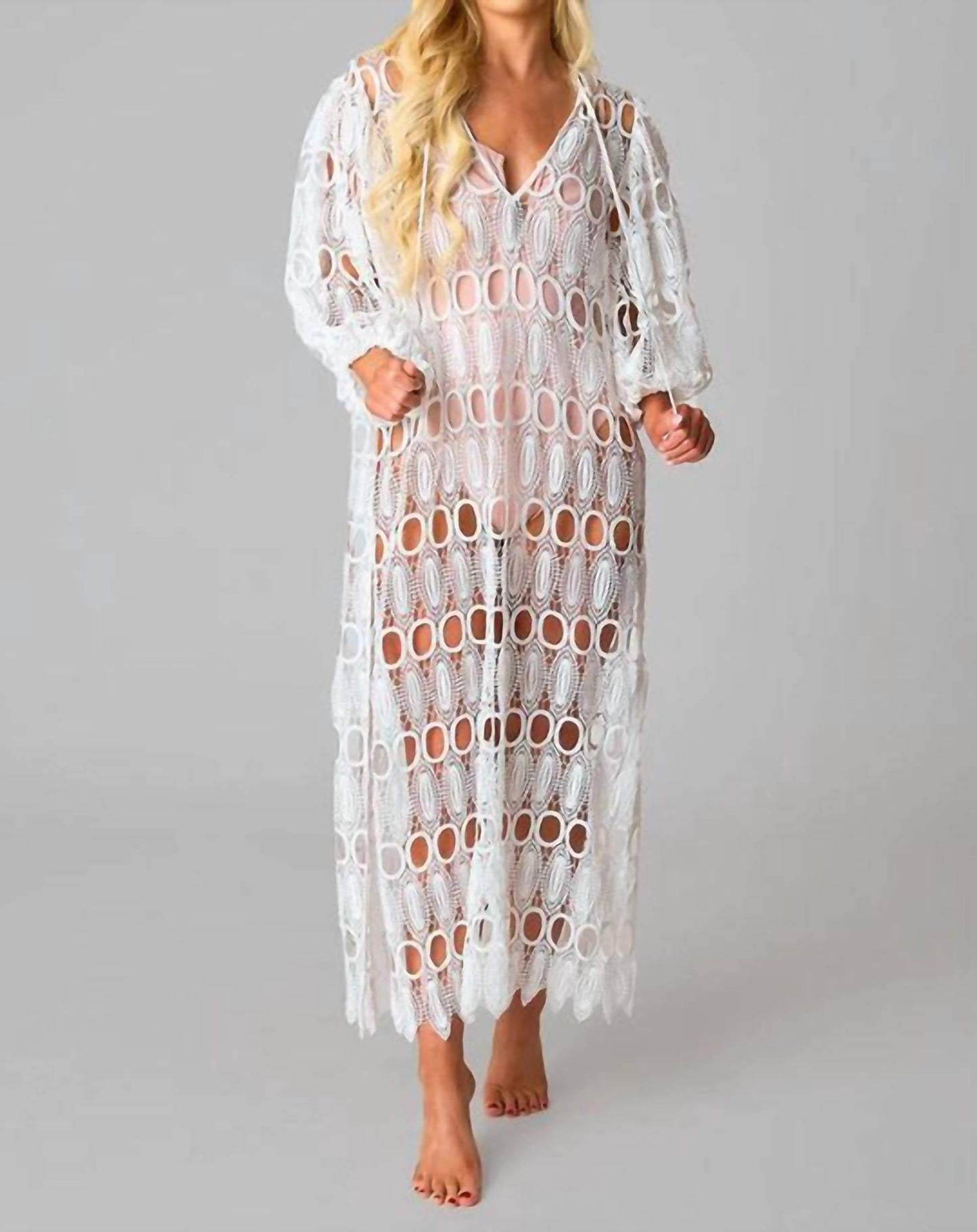 Buddylove - Santorini Eyelet Maxi Dress