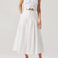 Astr - Rowen Pleated Culotte Pants