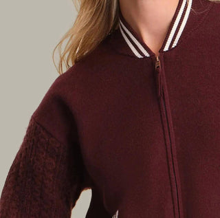 525 America - Flynn Cable Sleeve Bomber Jacket