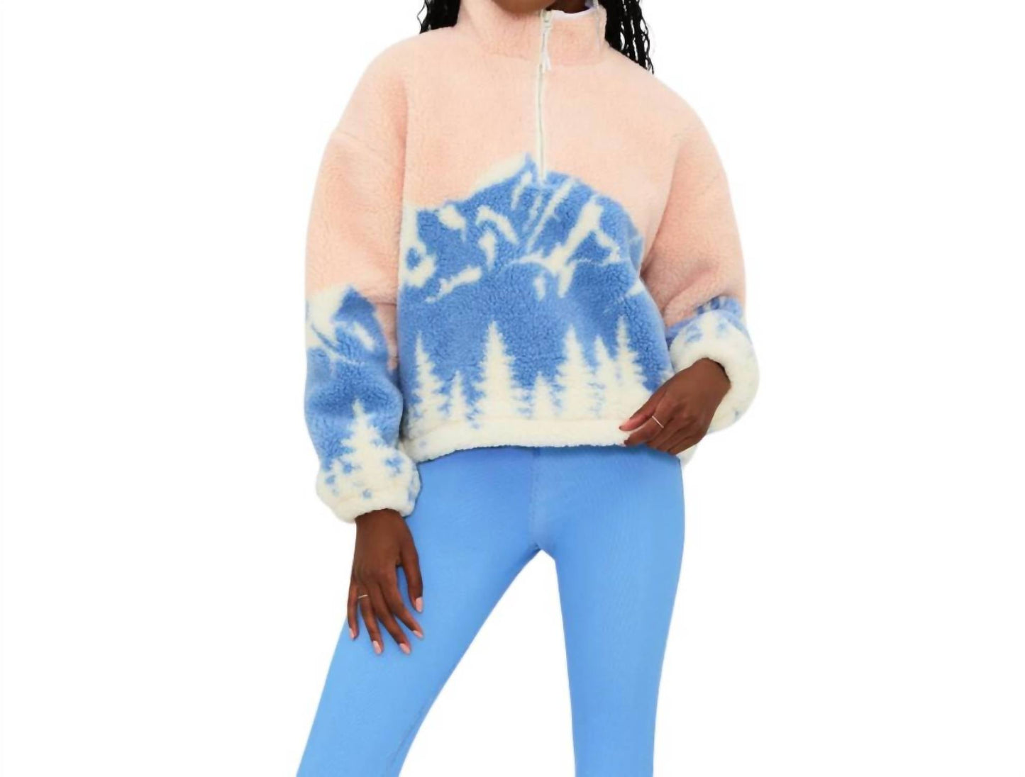 Beach Riot - Leona Sherpa Pullover