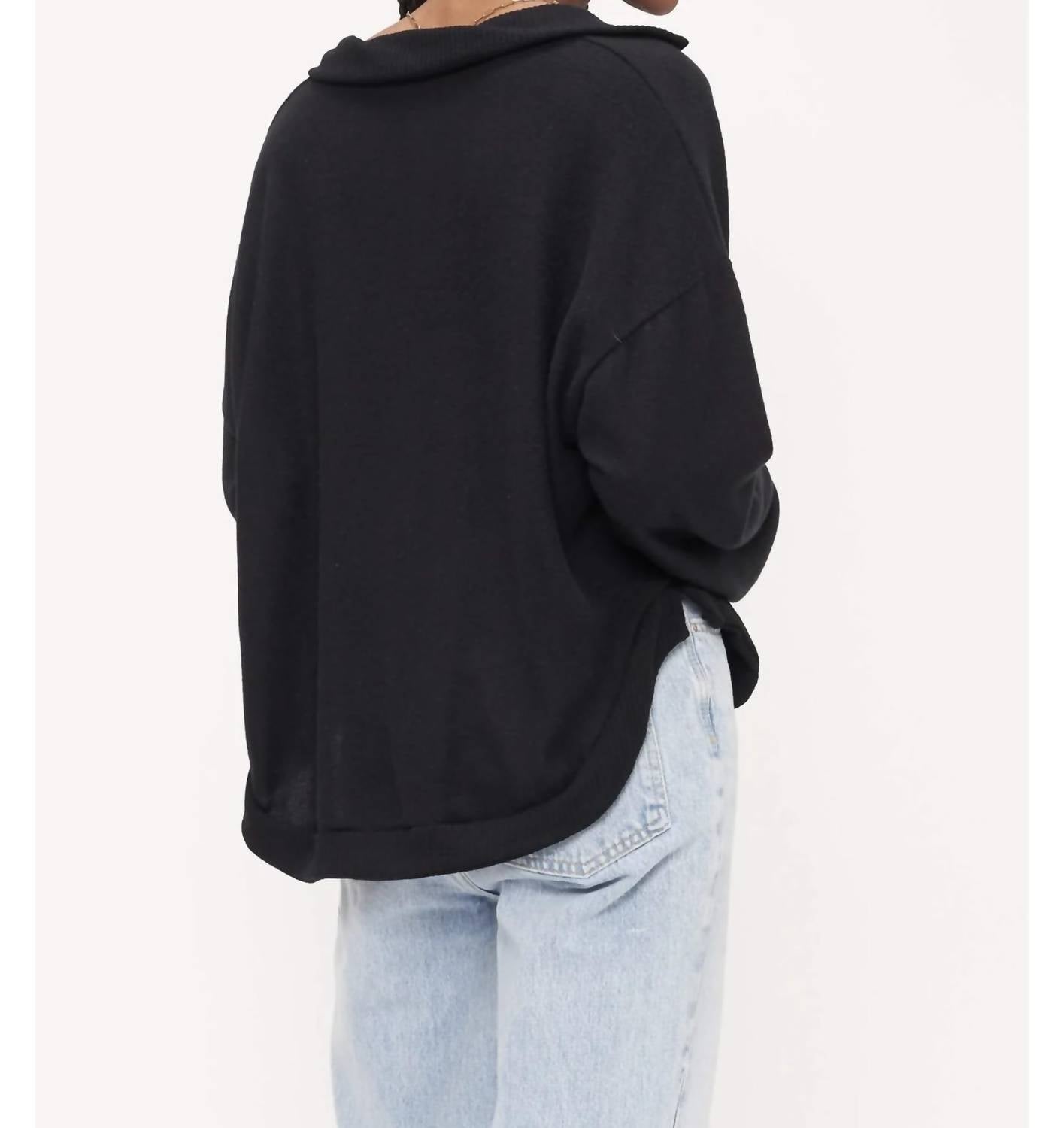 Project Social T - EMELIE COZY LONGSLEEVE TOP