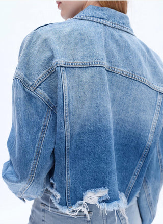 Bayeas - LONG SLEEVE DENIM JACKET