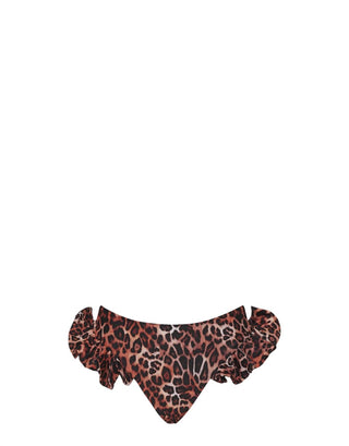 Lia Sahara - Women's Reversible Ruffled Bikini Bottom