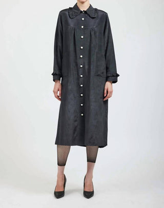Batsheva - Ruffle House Coat