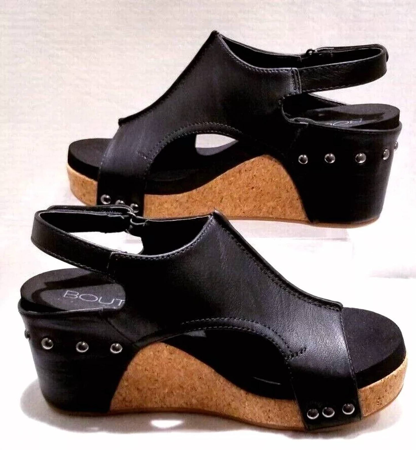 Corkys Footwear - Women's Carley Smooth Wedge Sandal