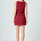 2.7 August Apparel - Holiday Chateau Tweed Tank Top