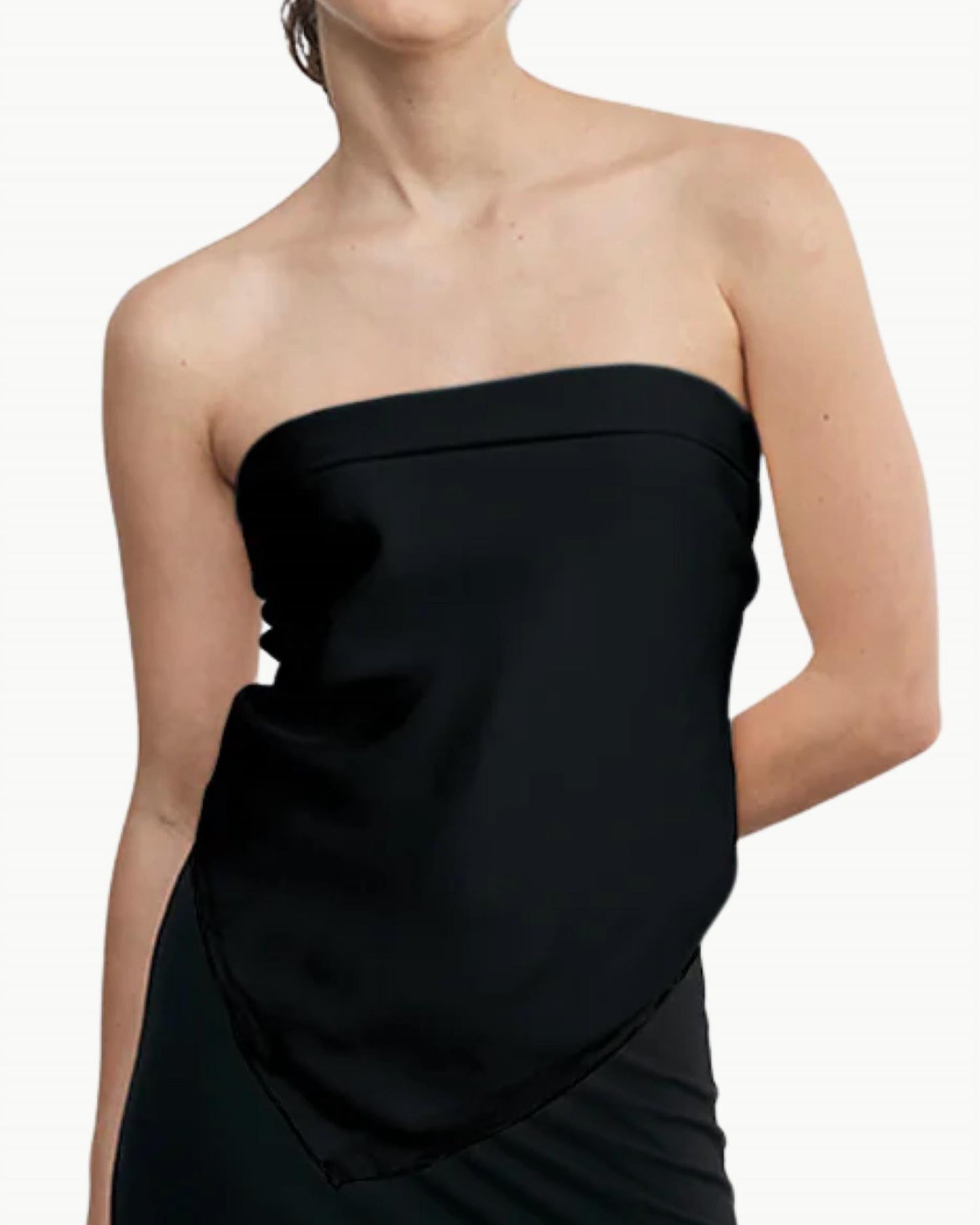 Enza Costa - Fluid Twill Scarf Top