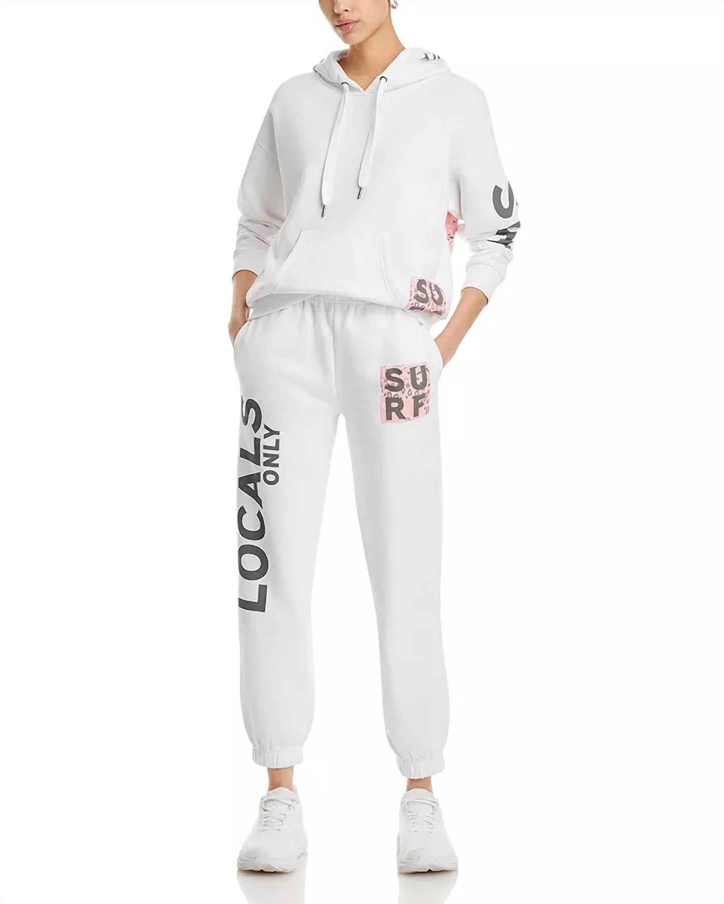 Vintage Havana - Locals Only Patch Jogger